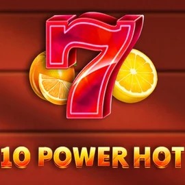 10 Power Hot logo by Amusnet Interactive at Wild Fortune Casino