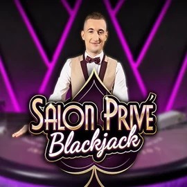 Blackjack Salon Privé slot logo by Ezugi at Wild Fortune Casino