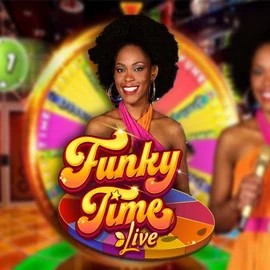 Funky Time casino game by Evolution – featured logo at Wild Fortune Casino