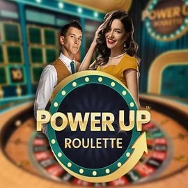 PowerUP Roulette slot visual from Pragmatic Play available on wildfortune.nz