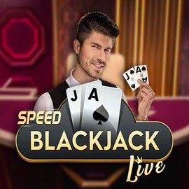 Speed Blackjack online game logo by Pragmatic Play on wildfortune.nz