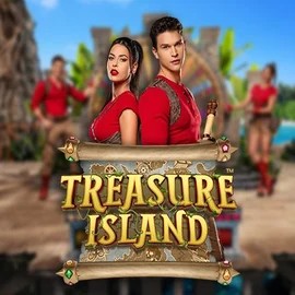Treasure Island logo by Pragmatic Play at Wild Fortune Casino