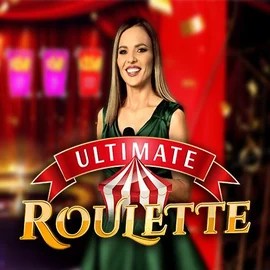 Ultimate Roulette online game logo by Ezugi on wildfortune.nz